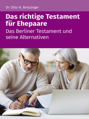 cover image of Das richtige Testament für Ehepaare